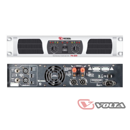 Volta PA-500 Усилитель мощности, 2х500 Вт., 4 Ом.