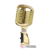 Volta VINTAGE GOLD Кардиоидный микрофон ретро дизайна