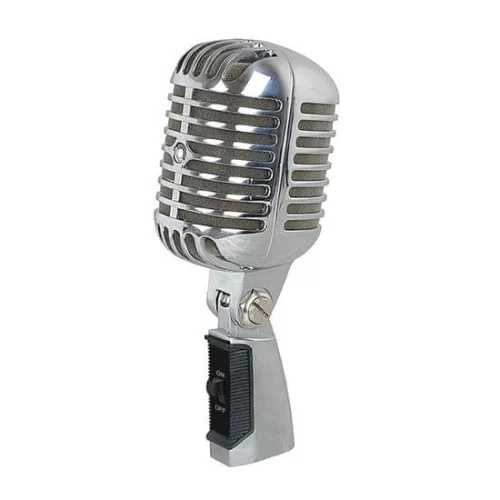 Volta VINTAGE SILVER Кардиоидный микрофон ретро дизайна
