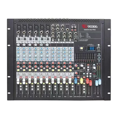 Volta Vision 642 Pro 14-канальный микшерный пульт, FX