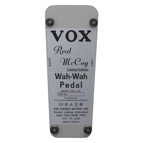 VOX Real MCCoy Wah Педаль Wah-Wah