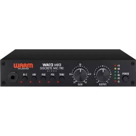 Warm Audio WA12 MKII Black Дискретный микрофонный предусилитель, DI