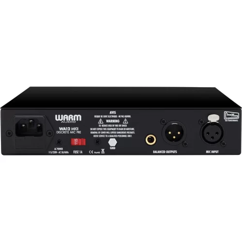 Warm Audio WA12 MKII Black Дискретный микрофонный предусилитель, DI
