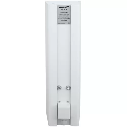 Work UDA 4 WH Всепогодная звуковая колонна, 100 Вт., 8 Ом, 4х2,75", IP65
