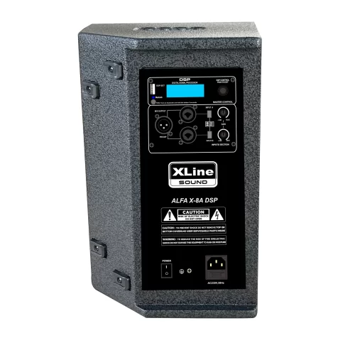 XLine ALFA X-8A DSP Активная АС, 250 Вт., 8", Bluetooth