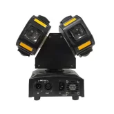 XLine Light LED 2 Gecko Вращающийся световой эффект, 8х10 Вт. RGBW, стробоскоп, лазер