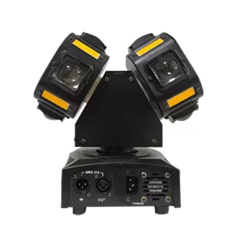 XLine Light LED 2 Gecko Вращающийся световой эффект, 8х10 Вт. RGBW, стробоскоп, лазер