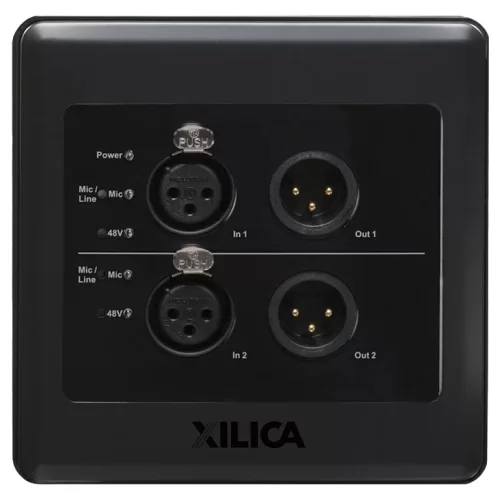 Xilica Rio R22-WP-X-Blk Аудиоинтерфейс Dante, 2х2