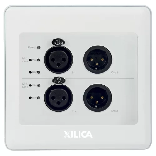 Xilica Rio R22-WP-X-Wht Аудиоинтерфейс Dante, 2х2