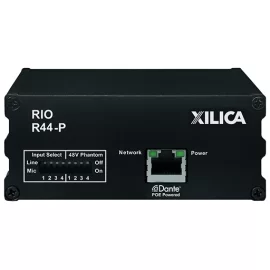 Xilica Rio R44-P Аудиоинтерфейс Dante, 4х4