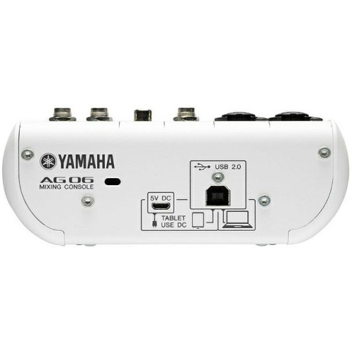 Yamaha AG06 6-канальный микшер с USB-аудиоинтерфейсом