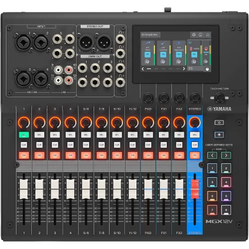 Yamaha MGX12V BK Цифровой микшер