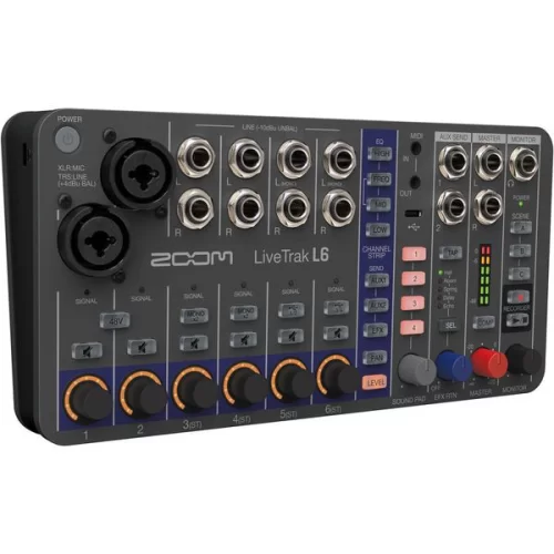 Zoom LiveTrak L-6 10-канальная портастудия