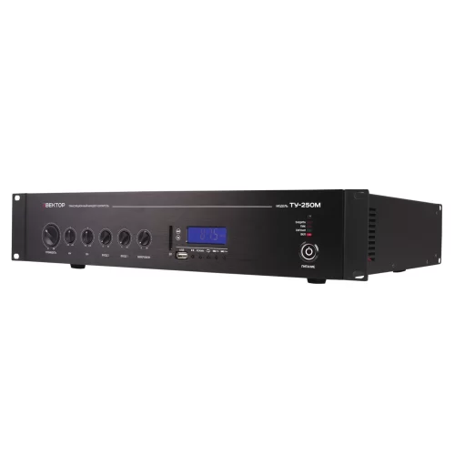ВЕКТОР ТУ-250М Трансляционный микшер-усилитель, 250 Вт., MP3, Bluetooth