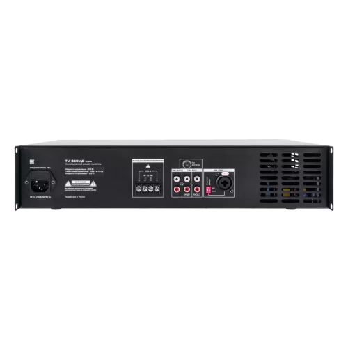 ВЕКТОР ТУ-350МД (V2) Трансляционный микшер-усилитель, 350 Вт., MP3, FM, Bluetooth