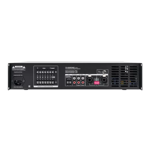 ВЕКТОР ТУ-6350МД (V2) Трансляционный микшер-усилитель, 350 Вт., 6 зон, MP3, FM, Bluetooth