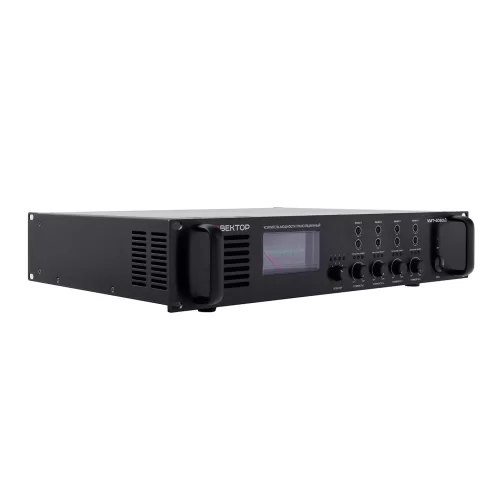 Вектор УМТ-4060Д (V2) Цифровой трансляционный усилитель, 4х60 Вт.