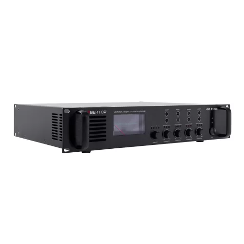 Вектор УМТ-4120Д (V2) Цифровой трансляционный усилитель, 4х120 Вт.