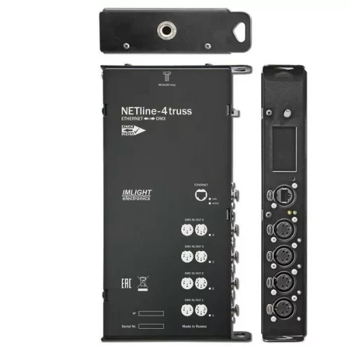 Имлайт NETLINE–4Truss-5pin (PoE) (new) Преобразователь DMX-сигнала, sACN, ArtNet, DMX512, RDMNet, RDM