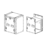 Имлайт RC9-480-K10U-14U Рэковый кейс 10U с верхней консолью 14U, глубина 480мм