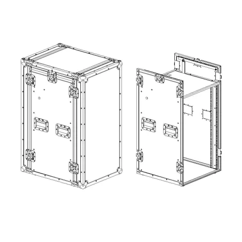 Имлайт RC9-480-K10U-18U Рэковый кейс 10U с верхней консолью 18U, глубина 480мм