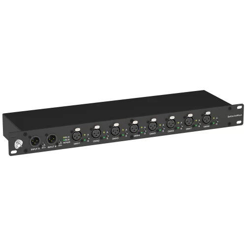ЯRILO Rack2x8 Сплиттер DMX, 2x8