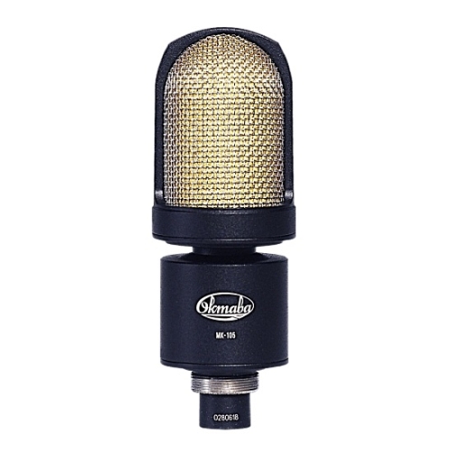 Октава МК-105 (стереопара) чёрный, (деревянный футляр) Подобранная стереопара микрофонов