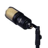 Октава МК-105 чёрный, (деревянный футляр) Студийный конденсаторный микрофон, кардиоида