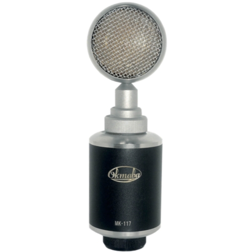 Октава МК-117 чёрный, (деревянный футляр) Студийный конденсаторный микрофон, кардиоида