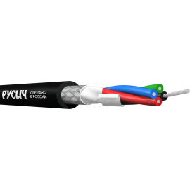 РУСИЧ МКП-4022 Кабель квадропольный микрофонный, 4х0,22мм2