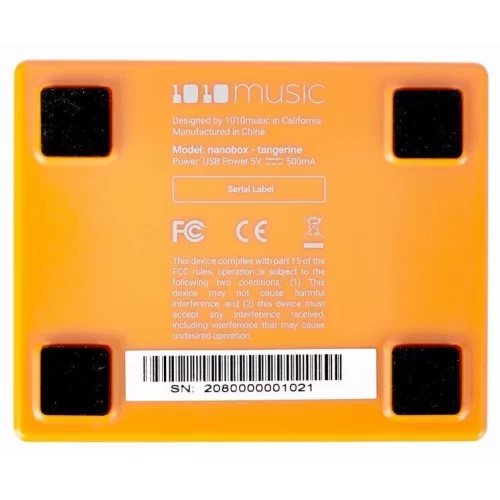1010music Nanobox Tangerine Цифровой синтезатор