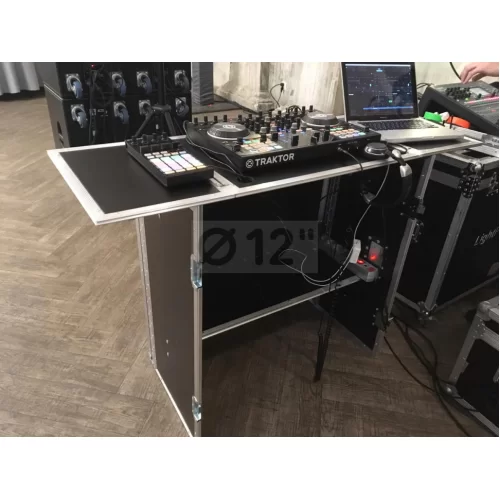 12inch Mobile DJ Table Standart+ Мобильный диджейский стол 12"