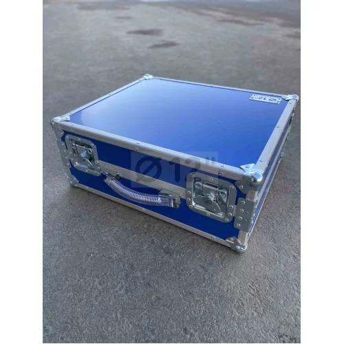 12inch Кейс для виниловых проигрывателей Turntable Case Aluminium Blue 2