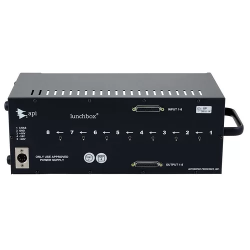 API Audio 500-8P Lunchbox Шасси на 8 слотов для модулей 500-серии