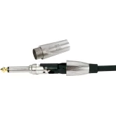 ADAM HALL 7523 Разъем кабельный JACK моно 6,3 мм (штекер)