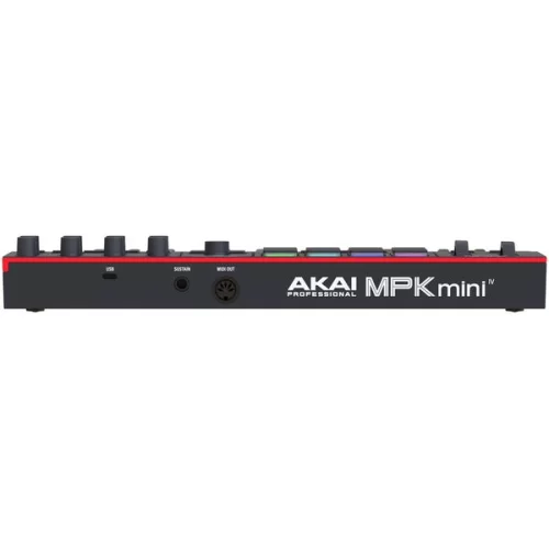Akai MPK Mini IV Black MIDI-клавиатура, 25 клавиш