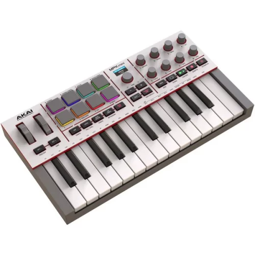 Akai MPK Mini IV Grey MIDI-клавиатура, 25 клавиш