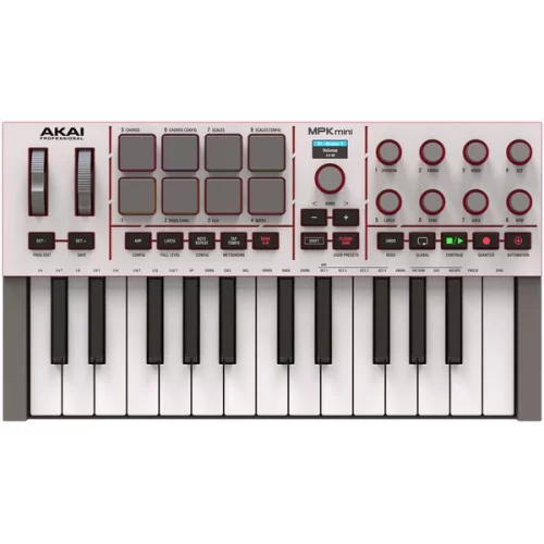Akai MPK Mini IV Grey MIDI-клавиатура, 25 клавиш