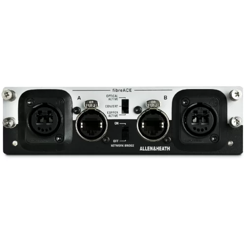 Allen & Heath DLIVE-M-DL-GOPT-A (M-DL-GOPT-AX) Карта fiberACE для систем dLive, 128x128