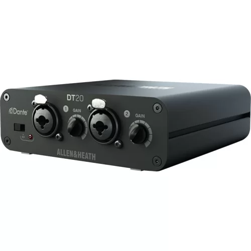 Allen & Heath DT20/X Аудиоинтерфейс Dante, 2x0