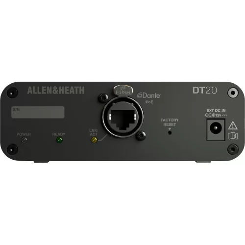 Allen & Heath DT20/X Аудиоинтерфейс Dante, 2x0
