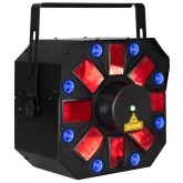 American DJ Furious Three RG UV Световой эффект, 5х5  Вт. RGBWA, 8x3 Вт. UV, лазер
