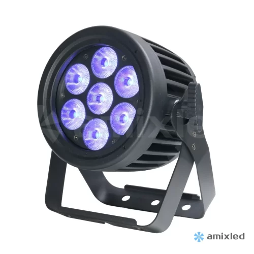 Amixled 7x15W LED PAR RGBW IP65 Прожектор LED PAR, 7x10 Вт., RGBW, IP65