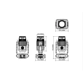 Amixled Laser Beam 260 IP65 CMY Вращающаяся голова Beam, 260 Вт., CMY, лампа, IP65