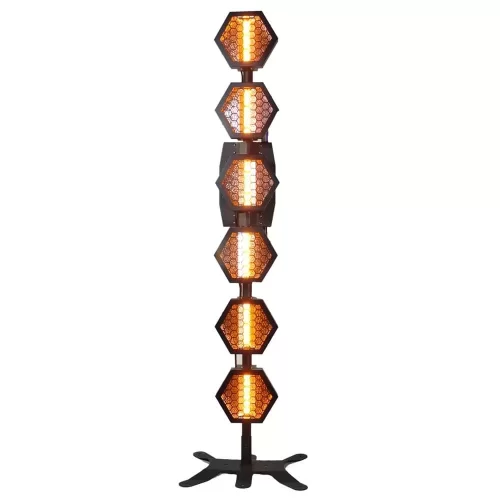 Amixled P2 HEXALINE RETRO LIGHT UP V1 Блиндер, 6х60 Вт., WW