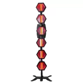 Amixled P2 HEXALINE RETRO LIGHT UP V1 Блиндер, 6х60 Вт., WW