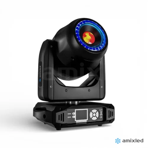 Amixled Spot 160W Вращающаяся голова Spot, 160 Вт., LED-кольцо, CW