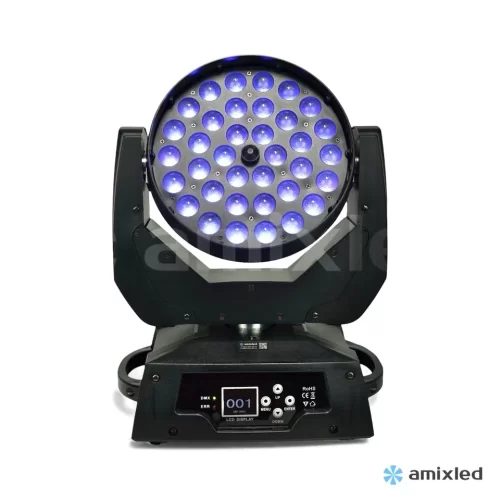 Amixled WASH 36X10 Вращающаяся голова Wash, 36х10 Вт., RGBW+UV