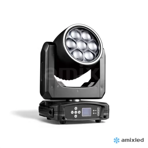 Amixled WASH BEYE 7x40-R Вращающаяся голова Wash, 7x40 Вт., RGBW, LED-кольцо