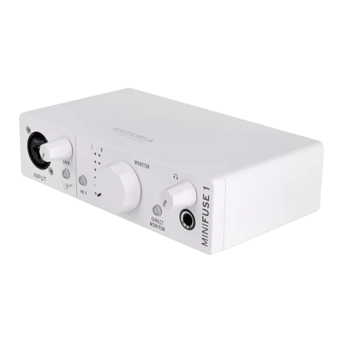 Arturia MiniFuse 1 White Аудиоинтерфейс USB, 1х2